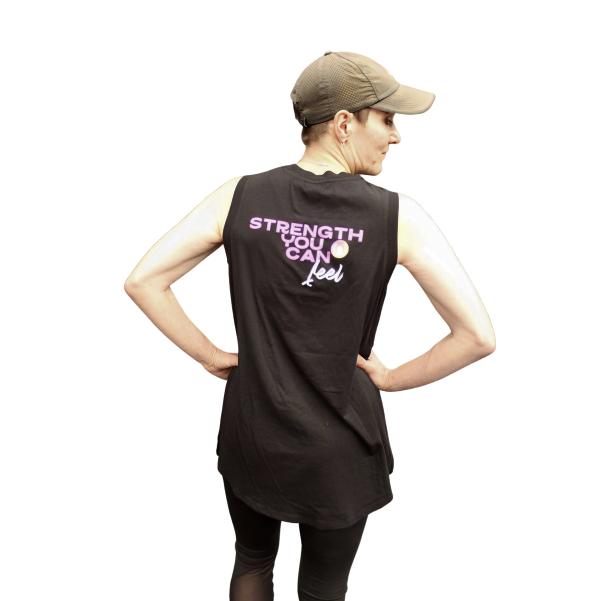 Power Long Muscle Tank - Strength You Can Feel