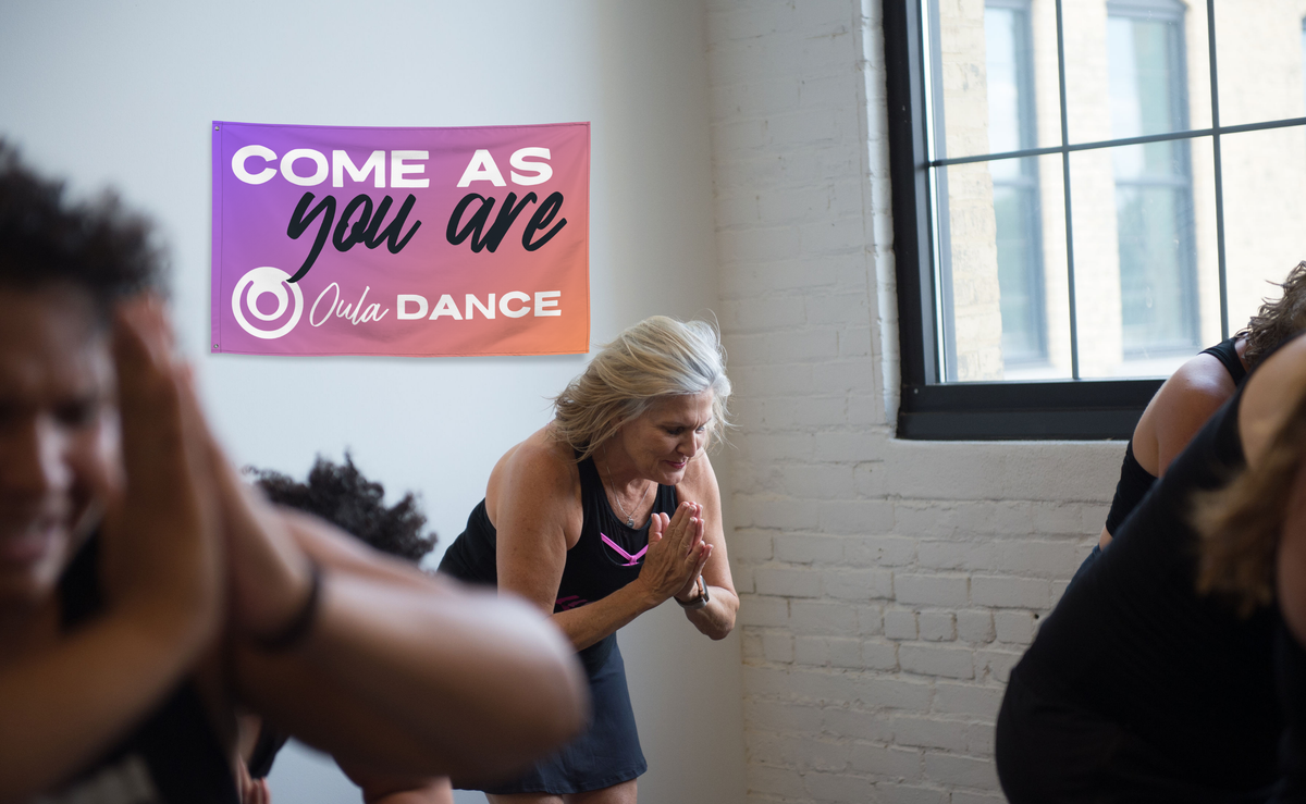 Come As You Are Oula Dance Banner