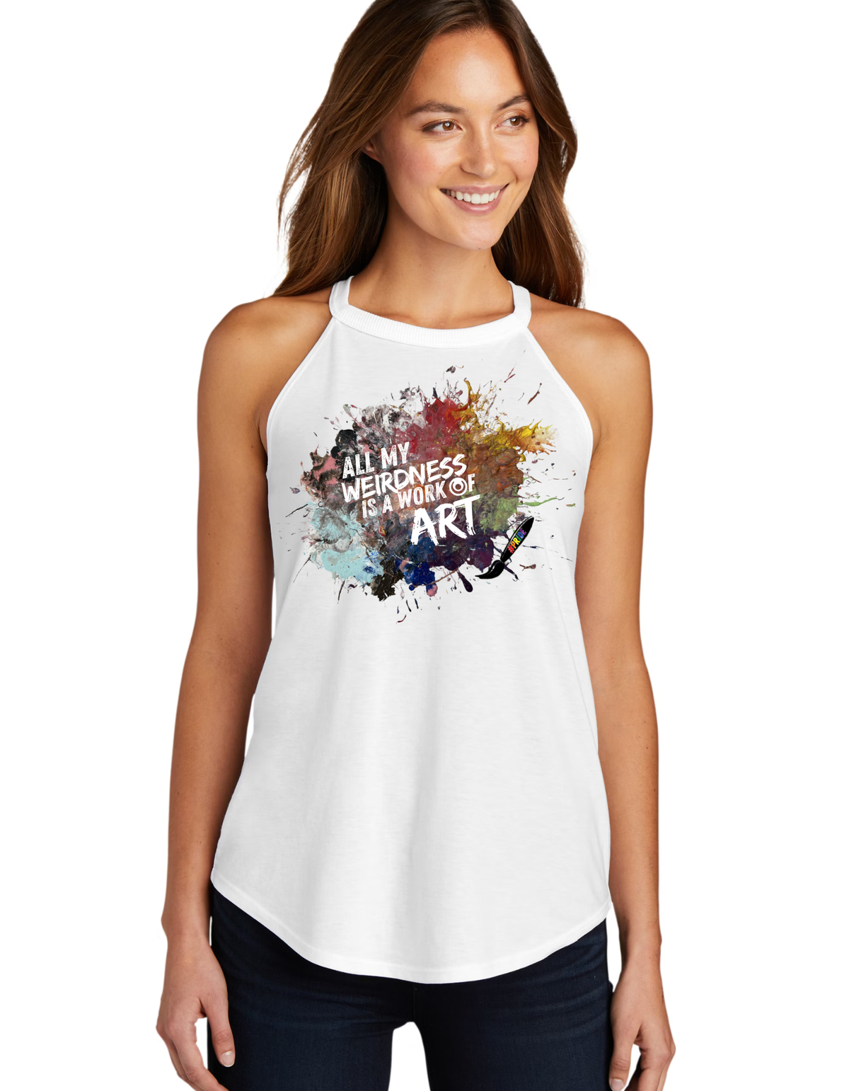 Pride Tank 2026 — "All My Weirdness is a Work of Art"