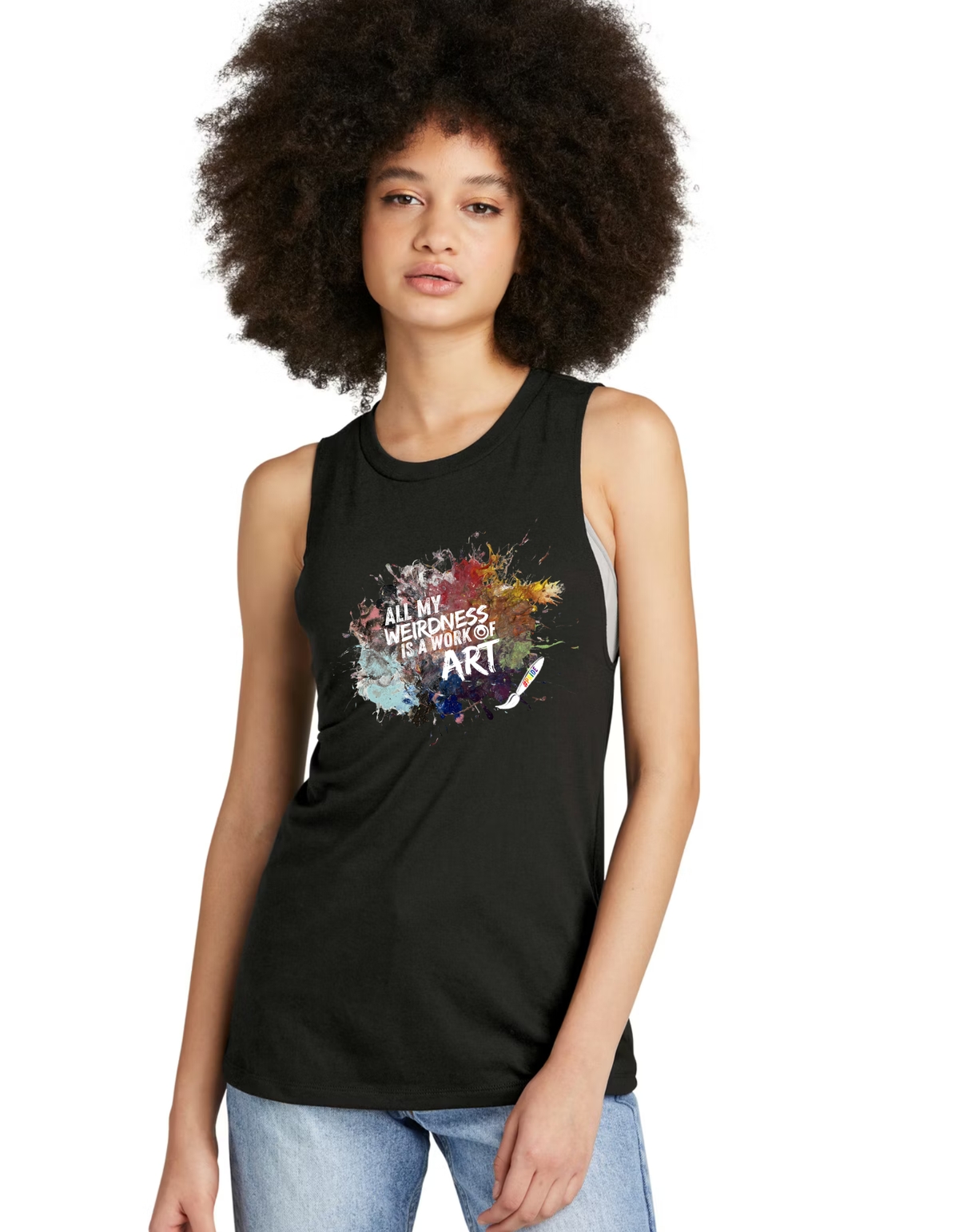 Pride Tank 2026 — "All My Weirdness is a Work of Art"