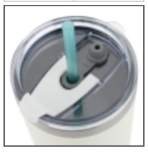 22 oz. Black + Gold Oula Hot or Cold Tumbler