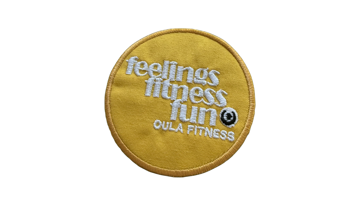 Feelings. Fitness. Fun. Patch