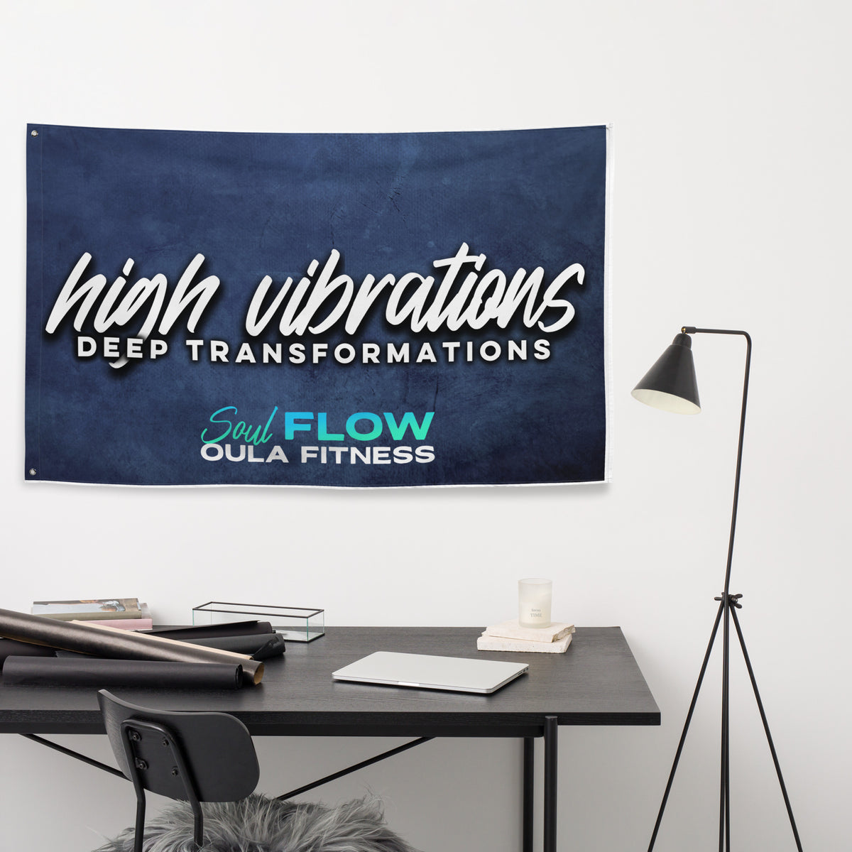 Soul Flow High Vibrations Banner