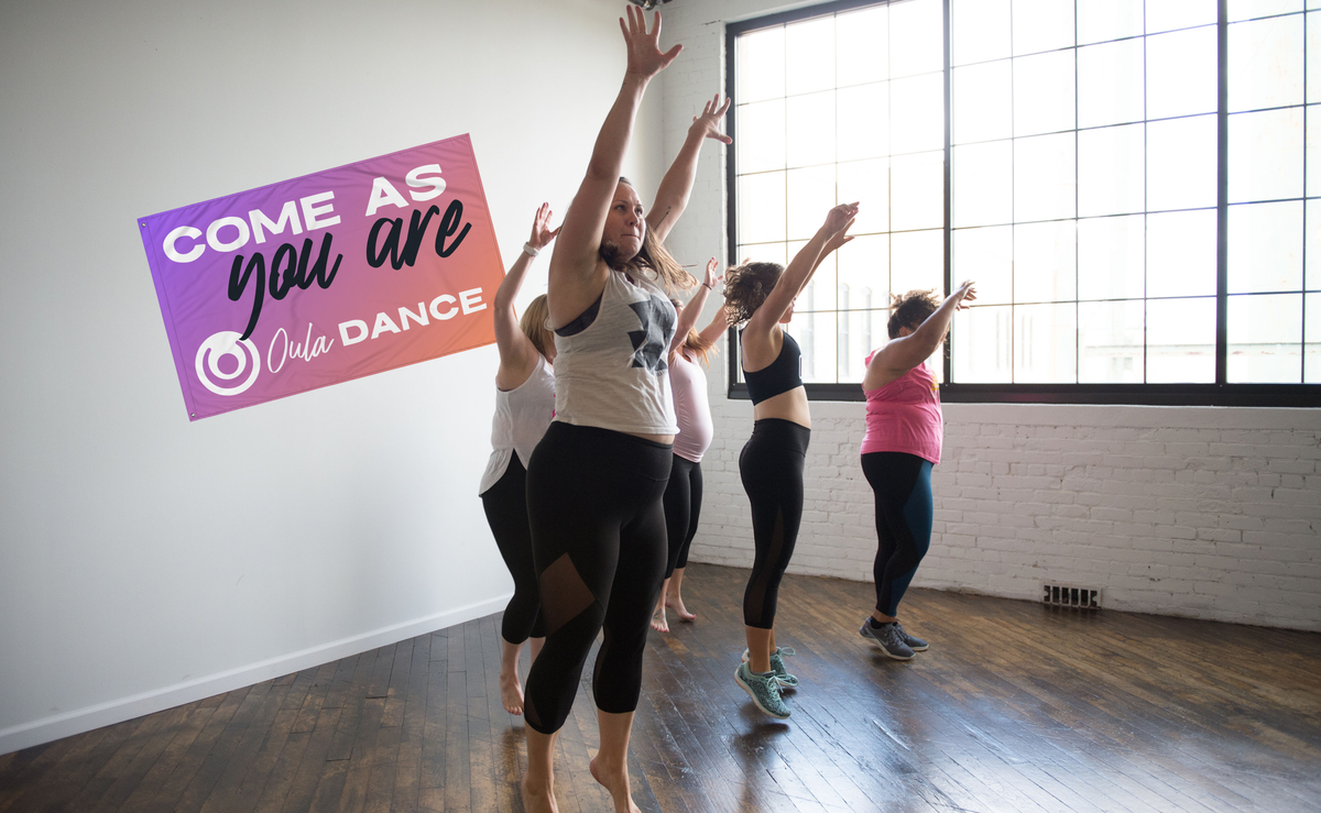 Come As You Are Oula Dance Banner
