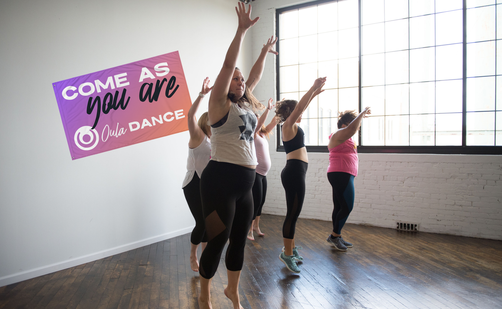 Come As You Are Oula Dance Banner
