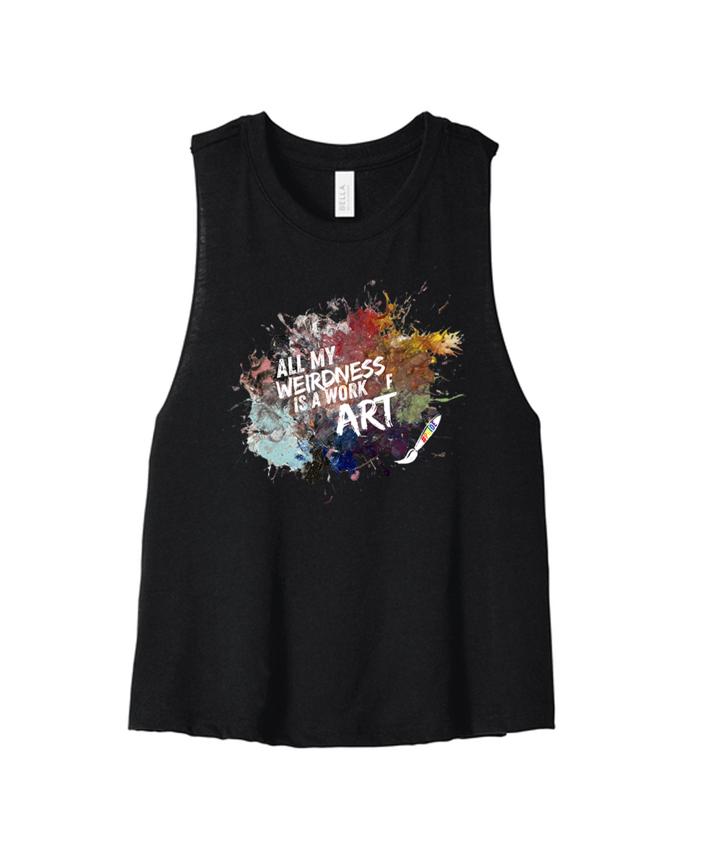 Pride Tank 2026 — "All My Weirdness is a Work of Art"