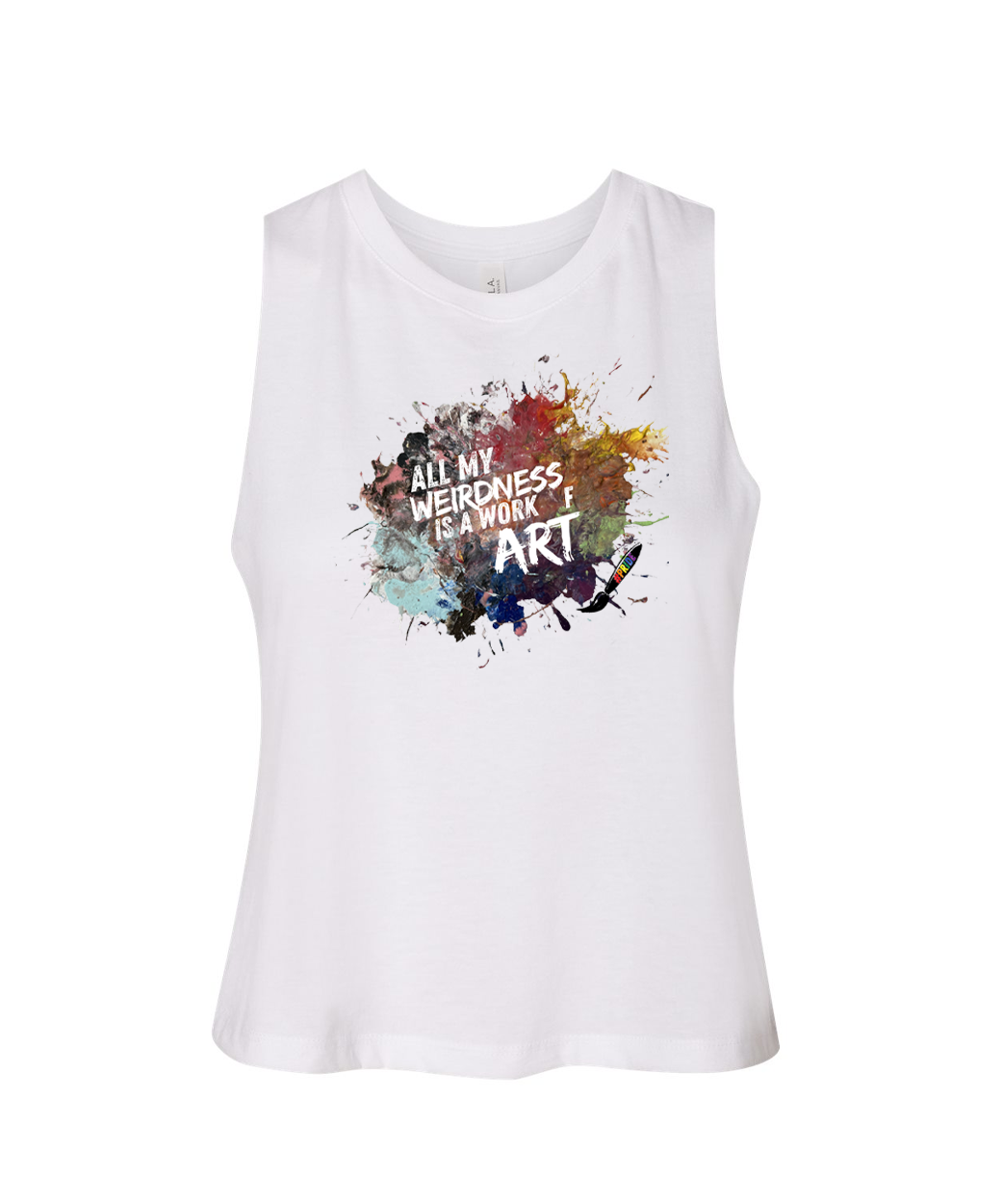 Pride Tank 2026 — "All My Weirdness is a Work of Art"