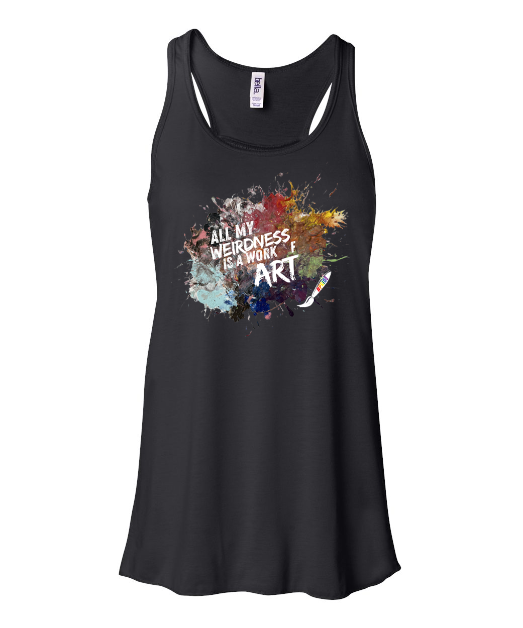 Pride Tank 2026 — "All My Weirdness is a Work of Art"