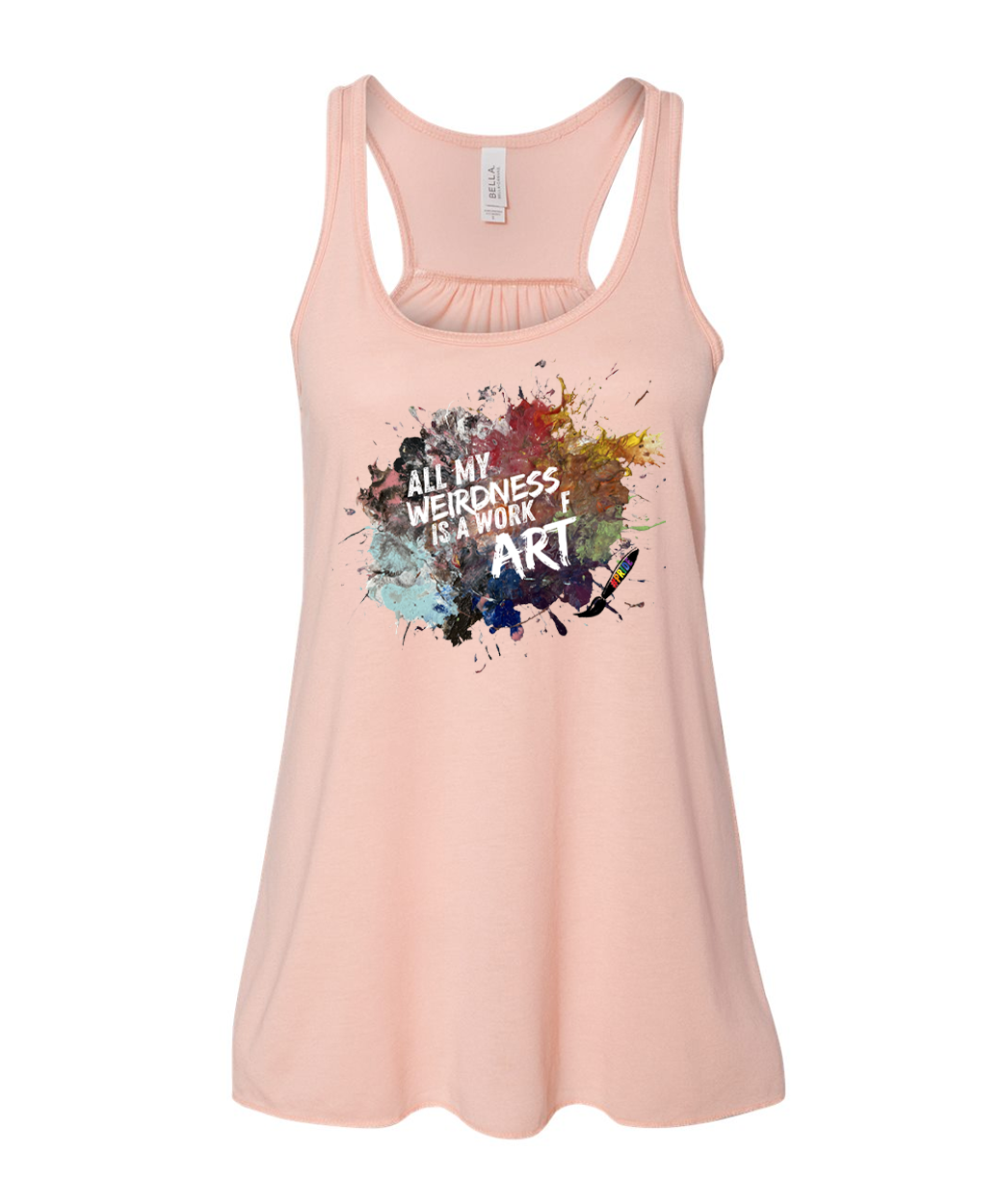 Pride Tank 2026 — "All My Weirdness is a Work of Art"