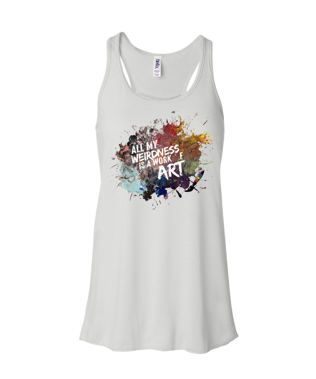 Pride Tank 2026 — "All My Weirdness is a Work of Art"