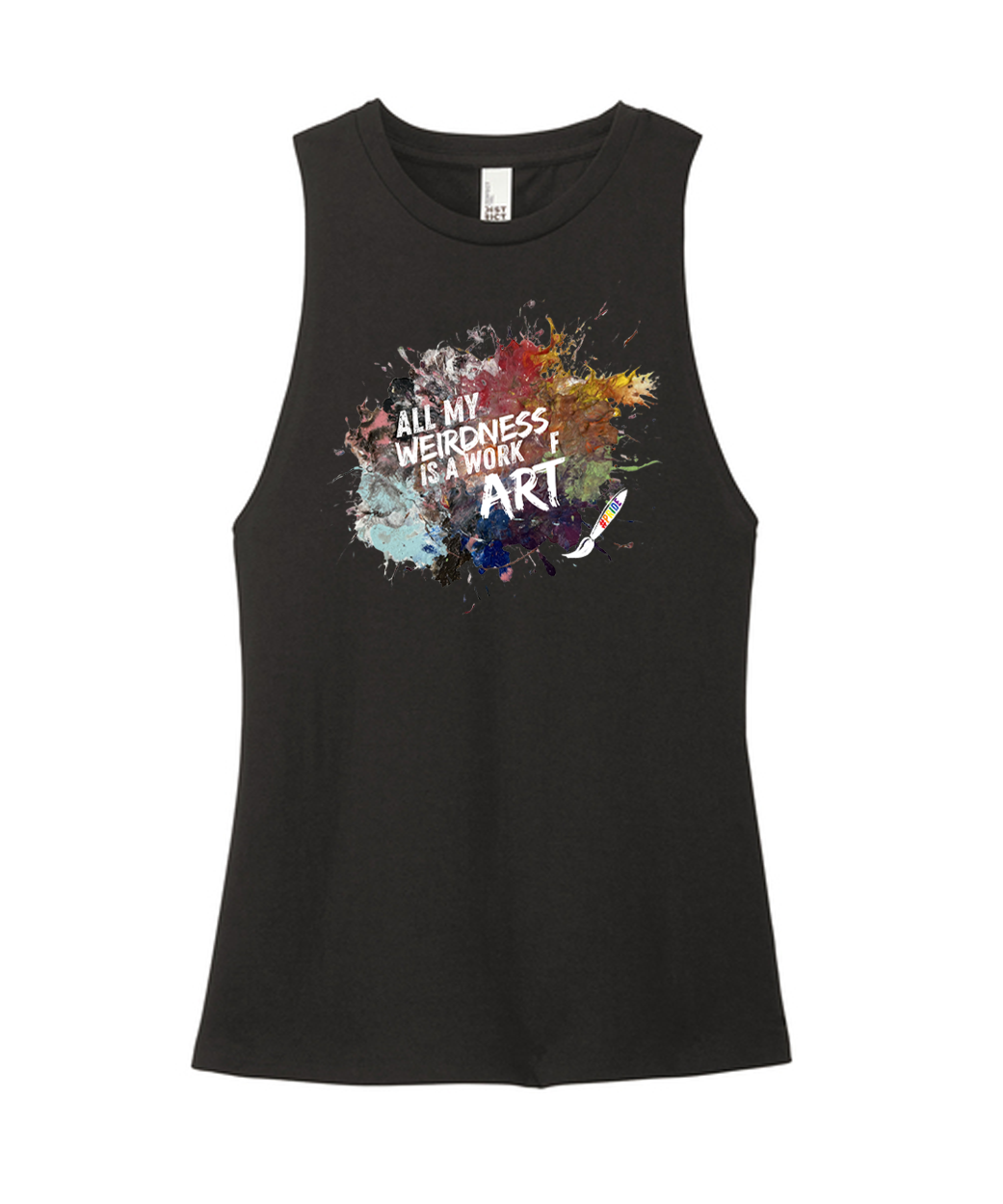 Pride Tank 2026 — "All My Weirdness is a Work of Art"