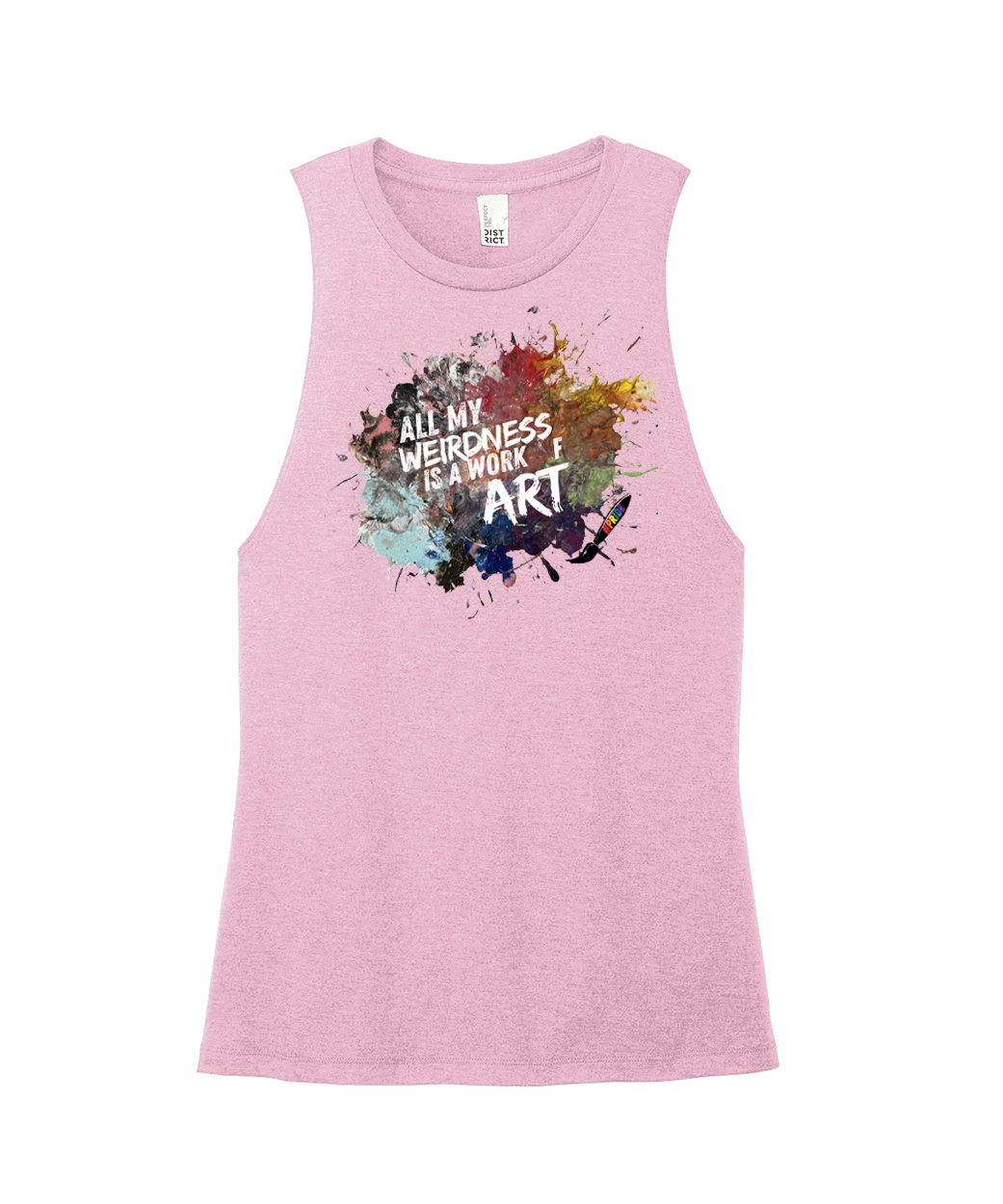 Pride Tank 2026 — "All My Weirdness is a Work of Art"