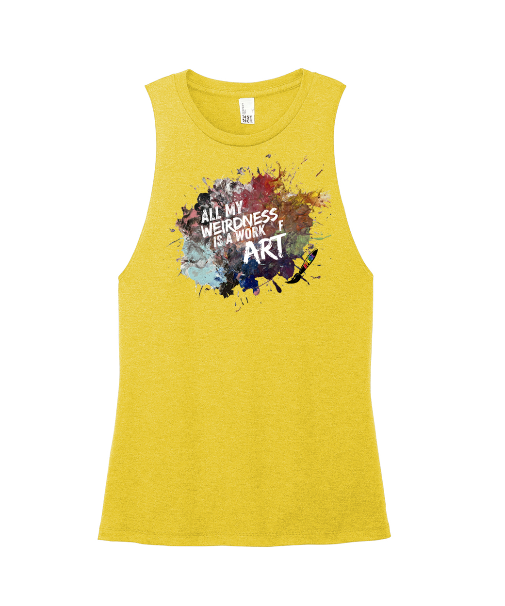 Pride Tank 2026 — "All My Weirdness is a Work of Art"