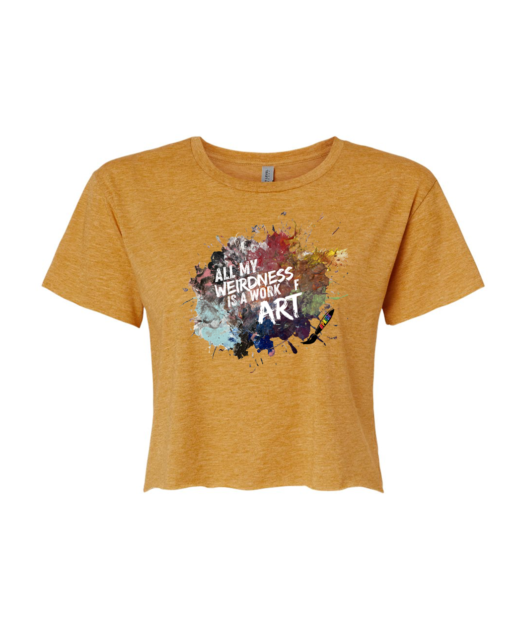 Pride Tank 2026 — "All My Weirdness is a Work of Art"
