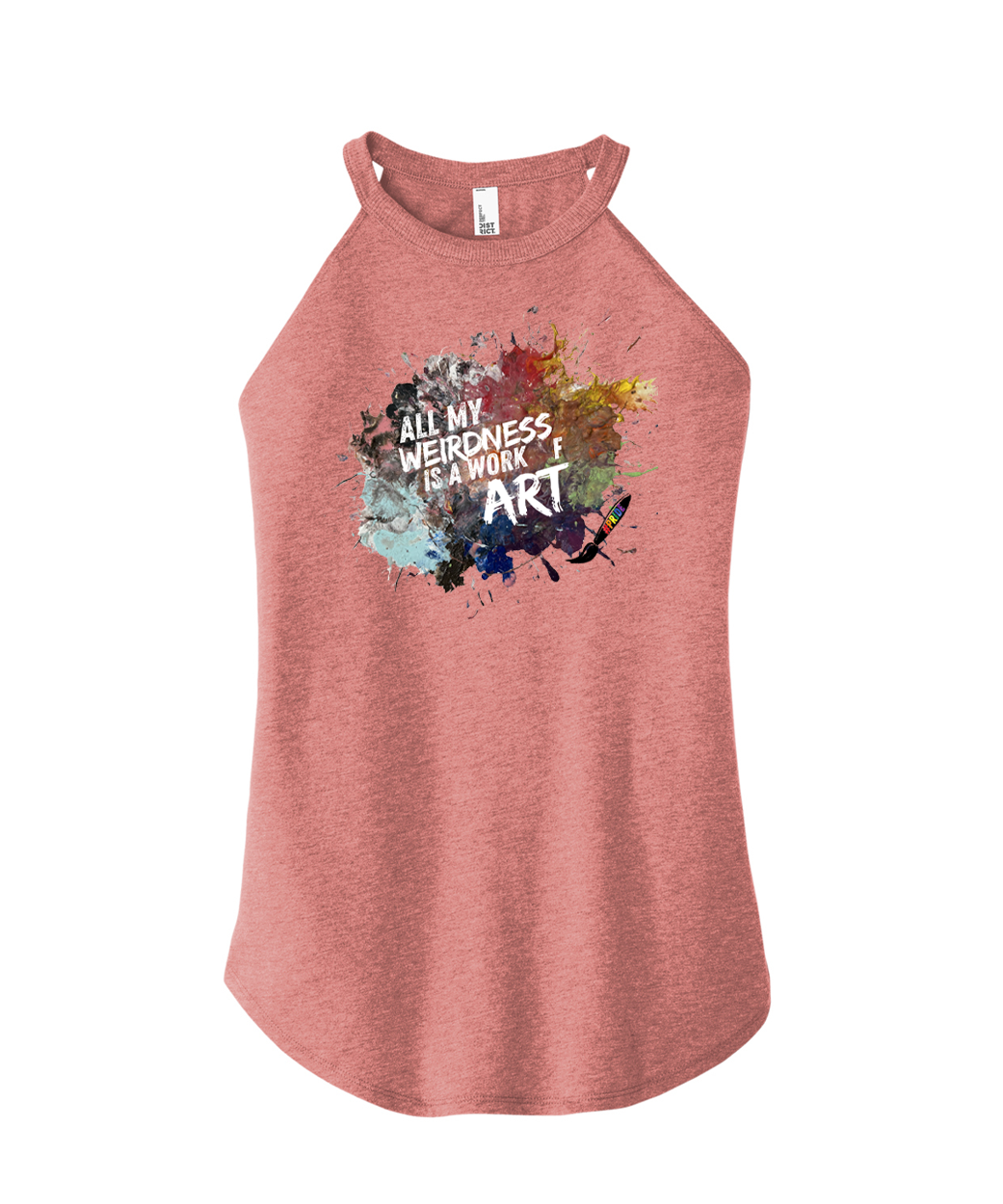 Pride Tank 2026 — "All My Weirdness is a Work of Art"