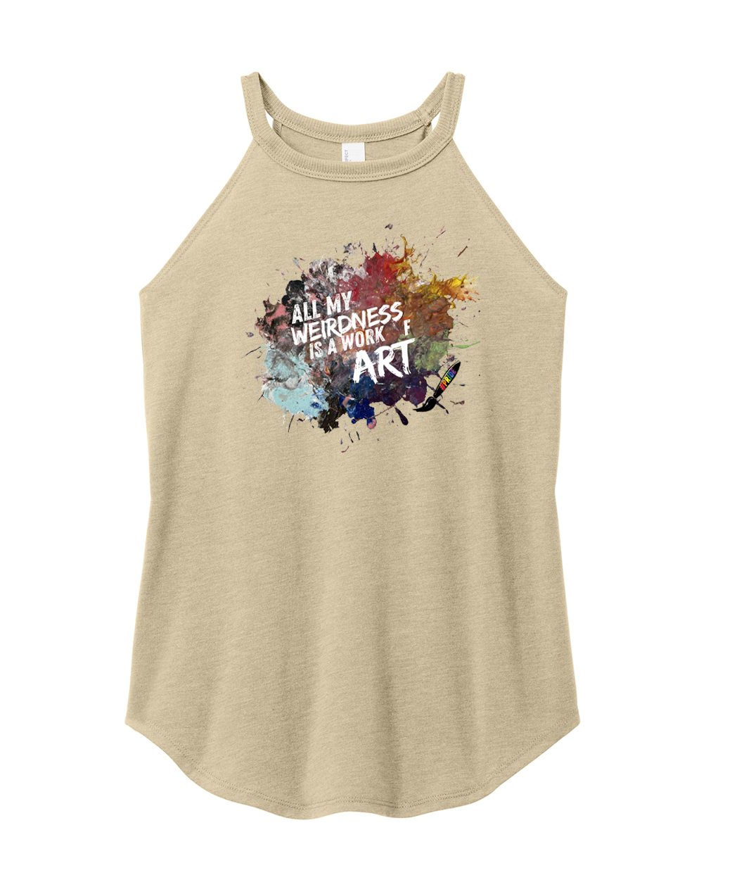 Pride Tank 2026 — "All My Weirdness is a Work of Art"
