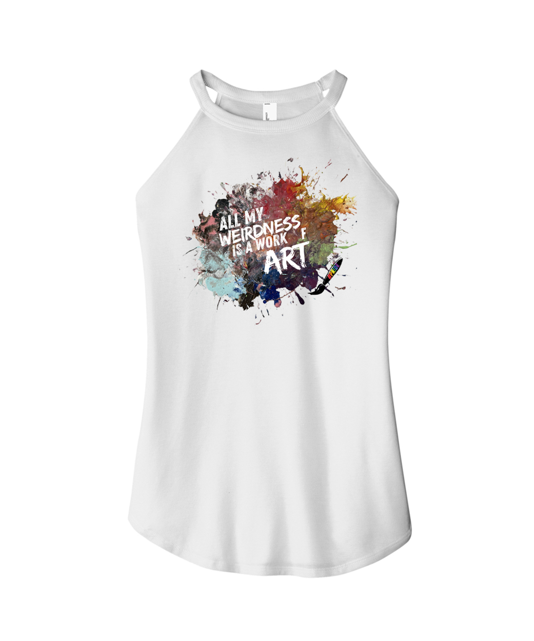Pride Tank 2026 — "All My Weirdness is a Work of Art"
