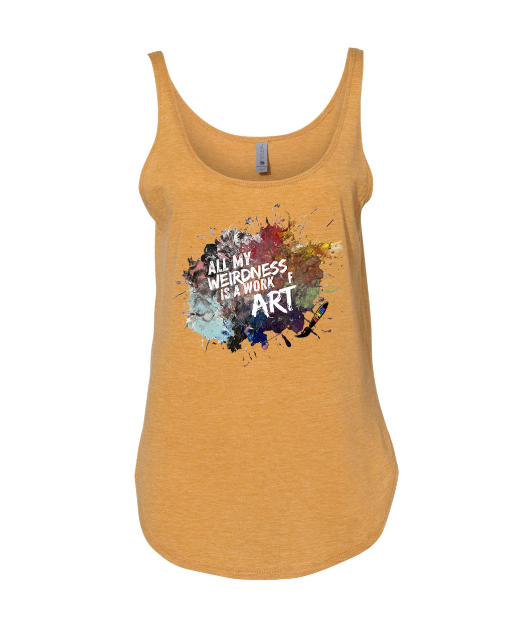 Pride Tank 2026 — "All My Weirdness is a Work of Art"