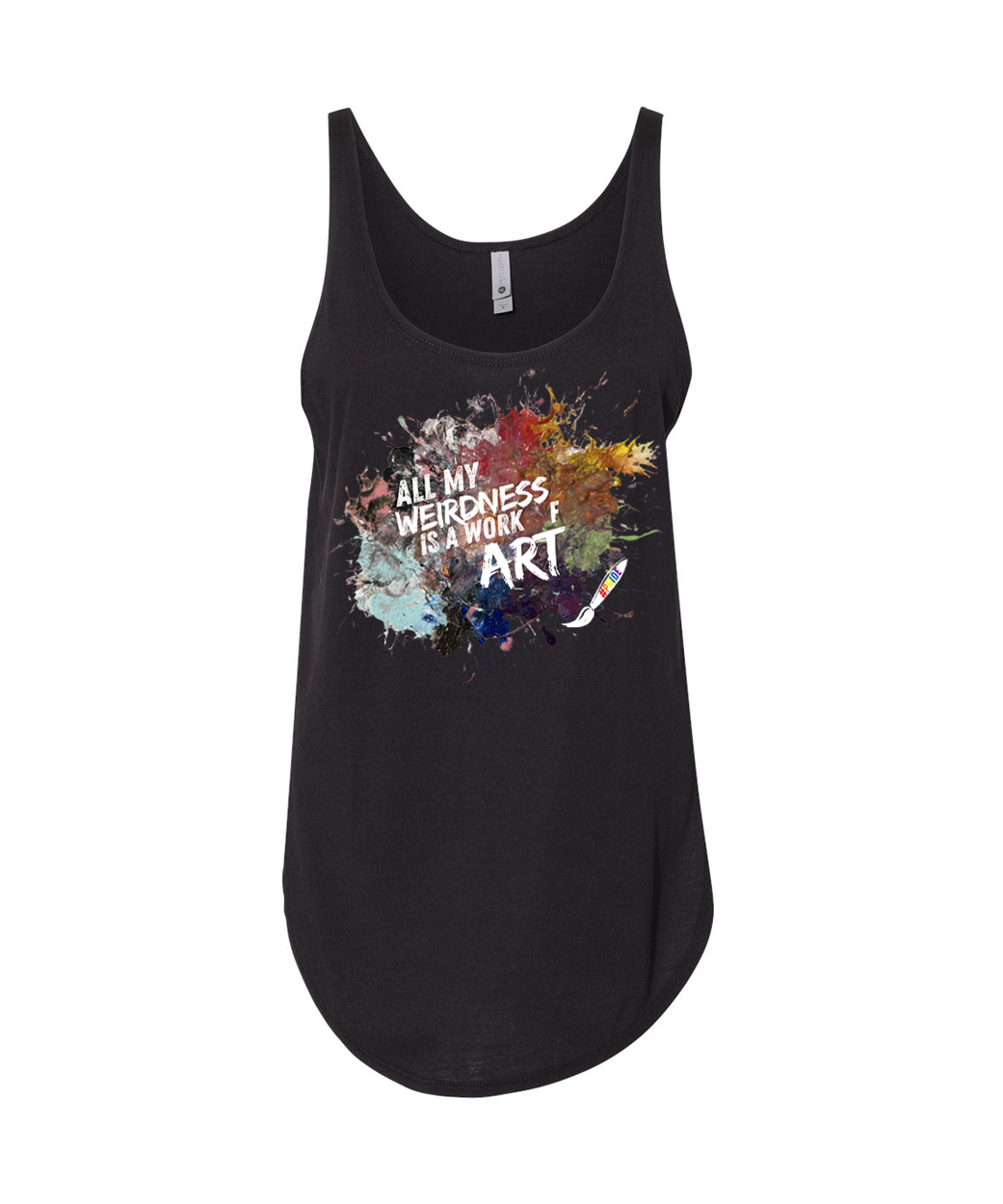 Pride Tank 2026 — "All My Weirdness is a Work of Art"