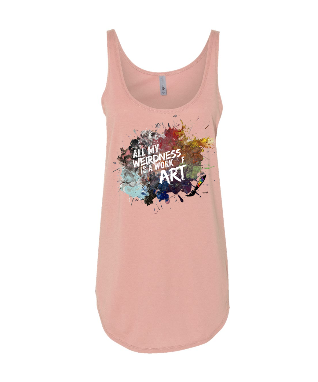 Pride Tank 2026 — "All My Weirdness is a Work of Art"