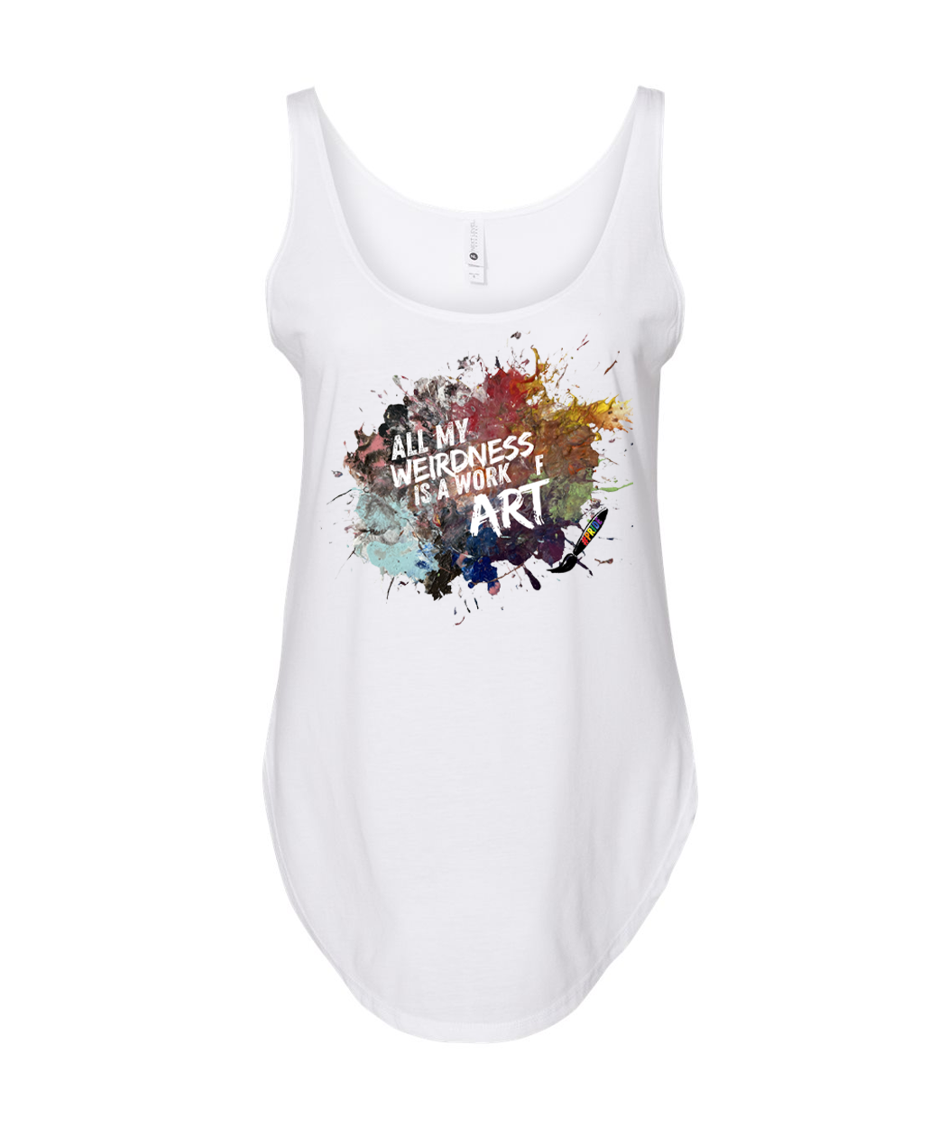 Pride Tank 2026 — "All My Weirdness is a Work of Art"