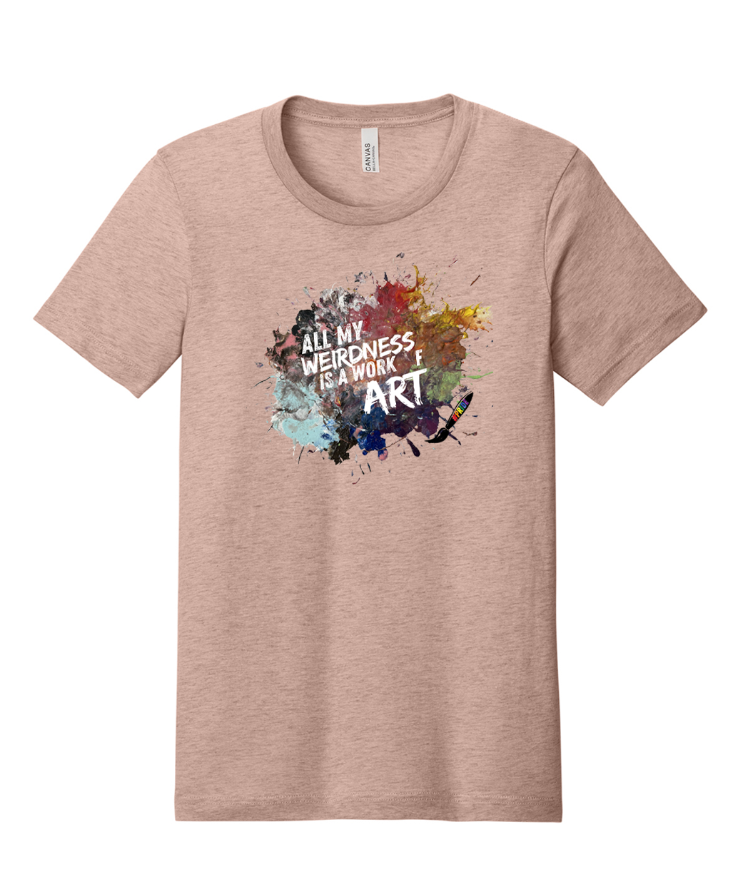 Pride Tank 2026 — "All My Weirdness is a Work of Art"