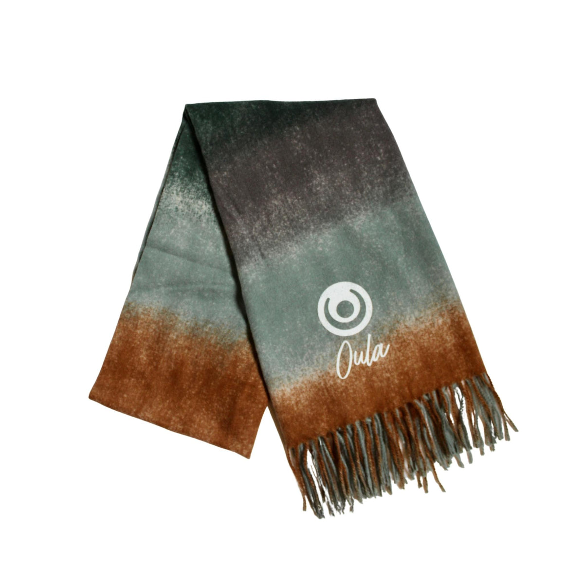 Embroidered Oula Scarf